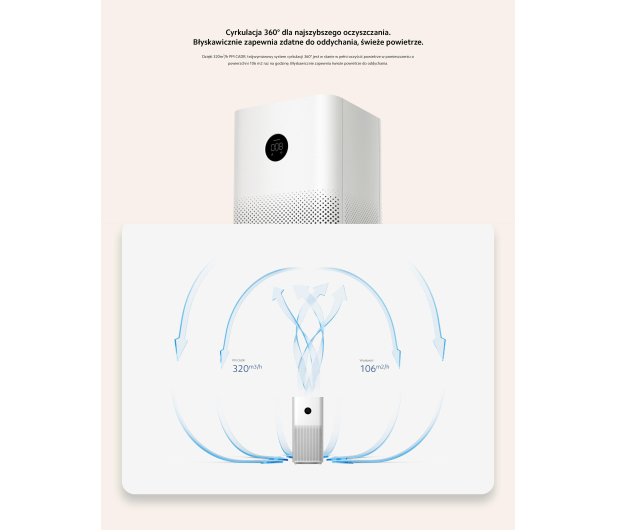 Xiaomi Mi Air Purifier 3C EU - 1012773 - zdjęcie 5